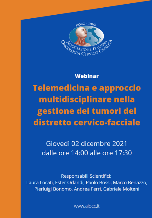 AIOCC presenta il webinar accreditato E.C.M. 