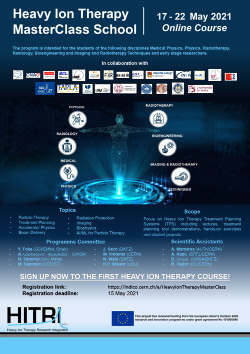 Heavy Ion Therapy MasterClass School