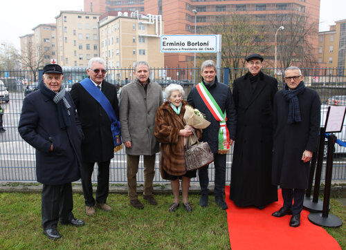 LA VIA DEL CNAO INTITOLATA A ERMINIO BORLONI