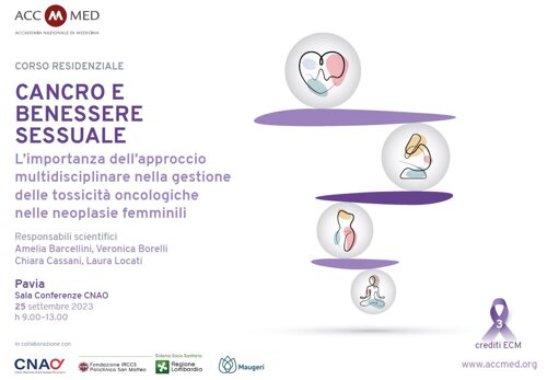 CANCRO E BENESSERE SESSUALE. L’importanza dell’approccio multidisciplinare nella gestione delle tossicità oncologiche nelle neoplasie femminili